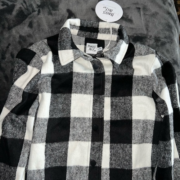 Princess Polly Analee Jacket in Black/White Size L/XL New with tag - Picture 8 of 10